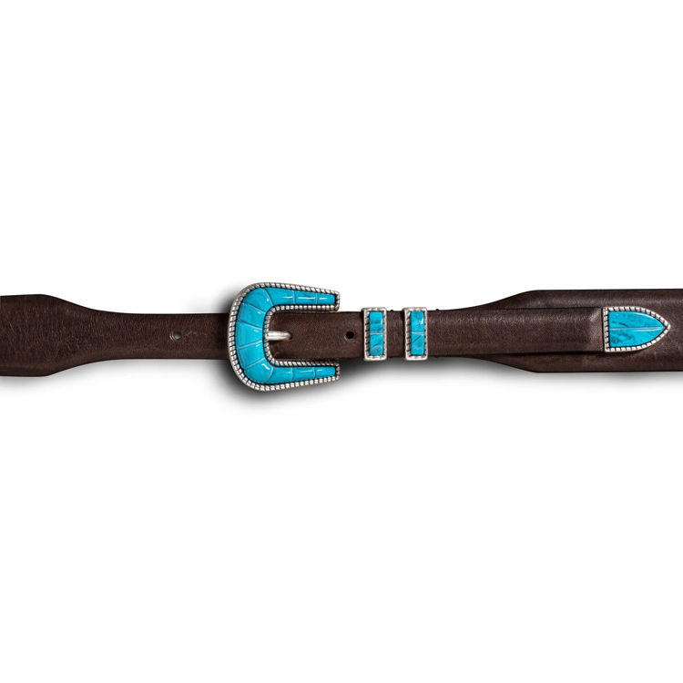 BROWN TURQUOISE